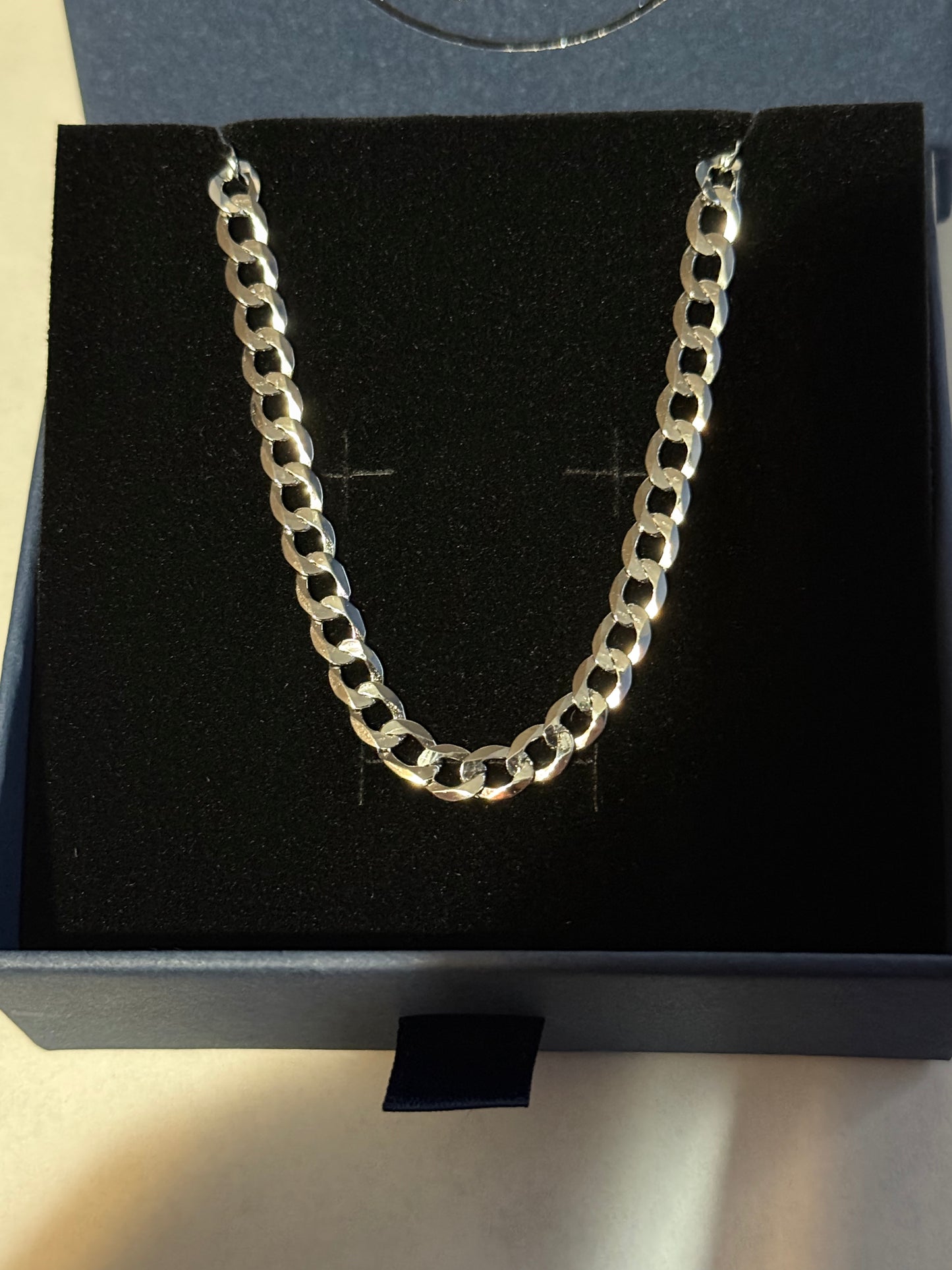925 Sterling Silver Italian Diamond Cut Cuban Link Curb Bracelet