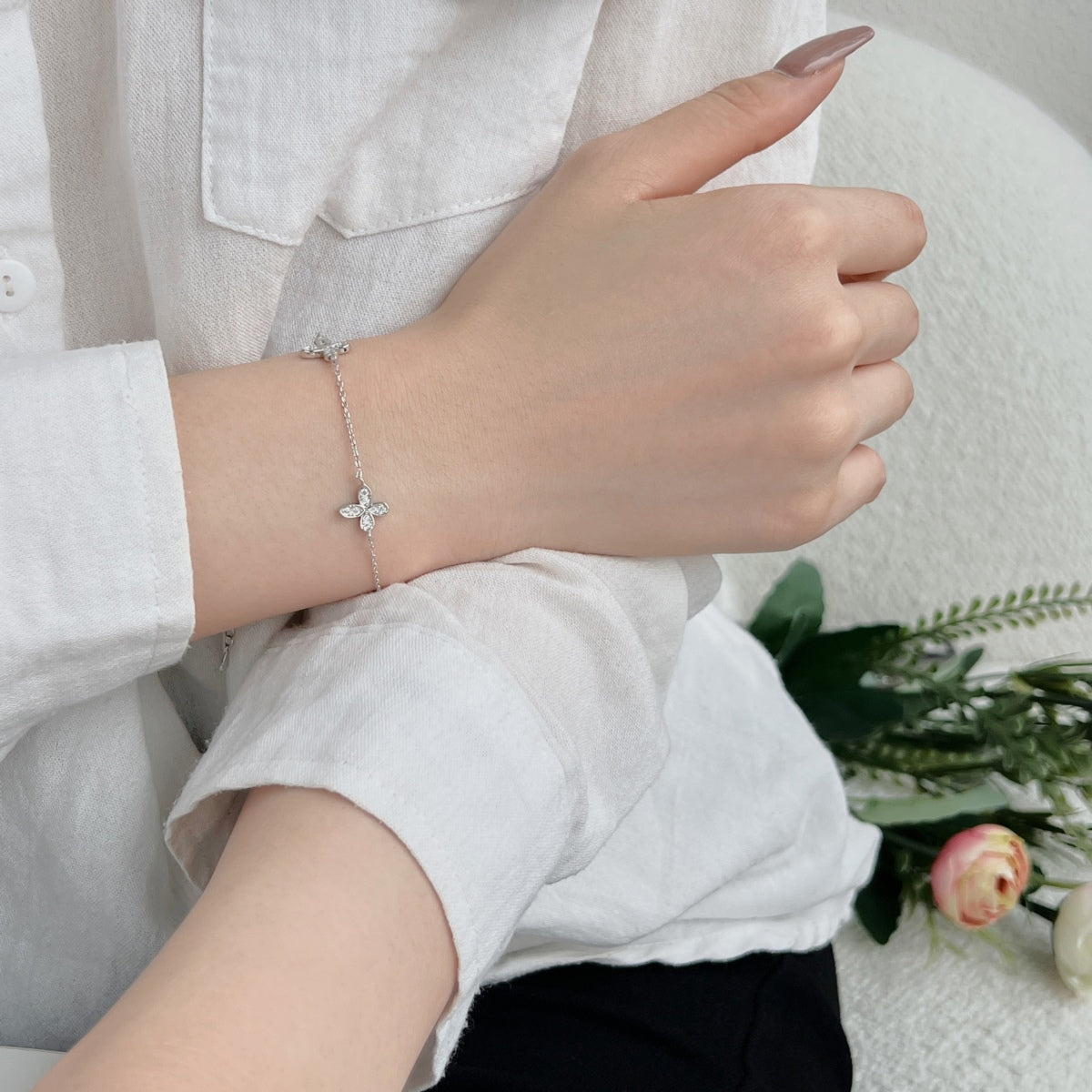 925 Silver Love Bracelet