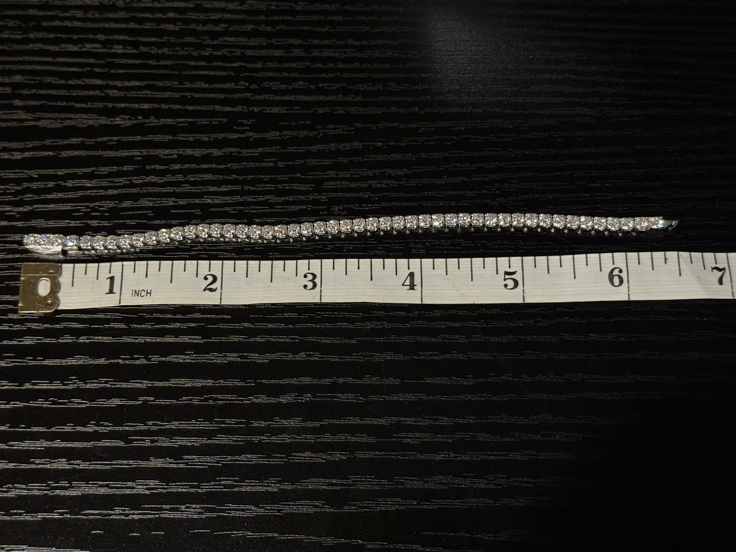 925 Silver Bracelet with 3mm Moissanite Stone