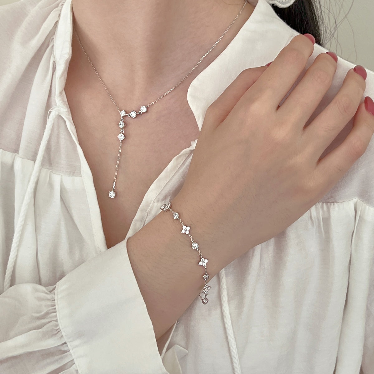 925 Silver Lovely Bracelet